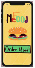 MeFOOD.ca screen image of food ordering for seniors app